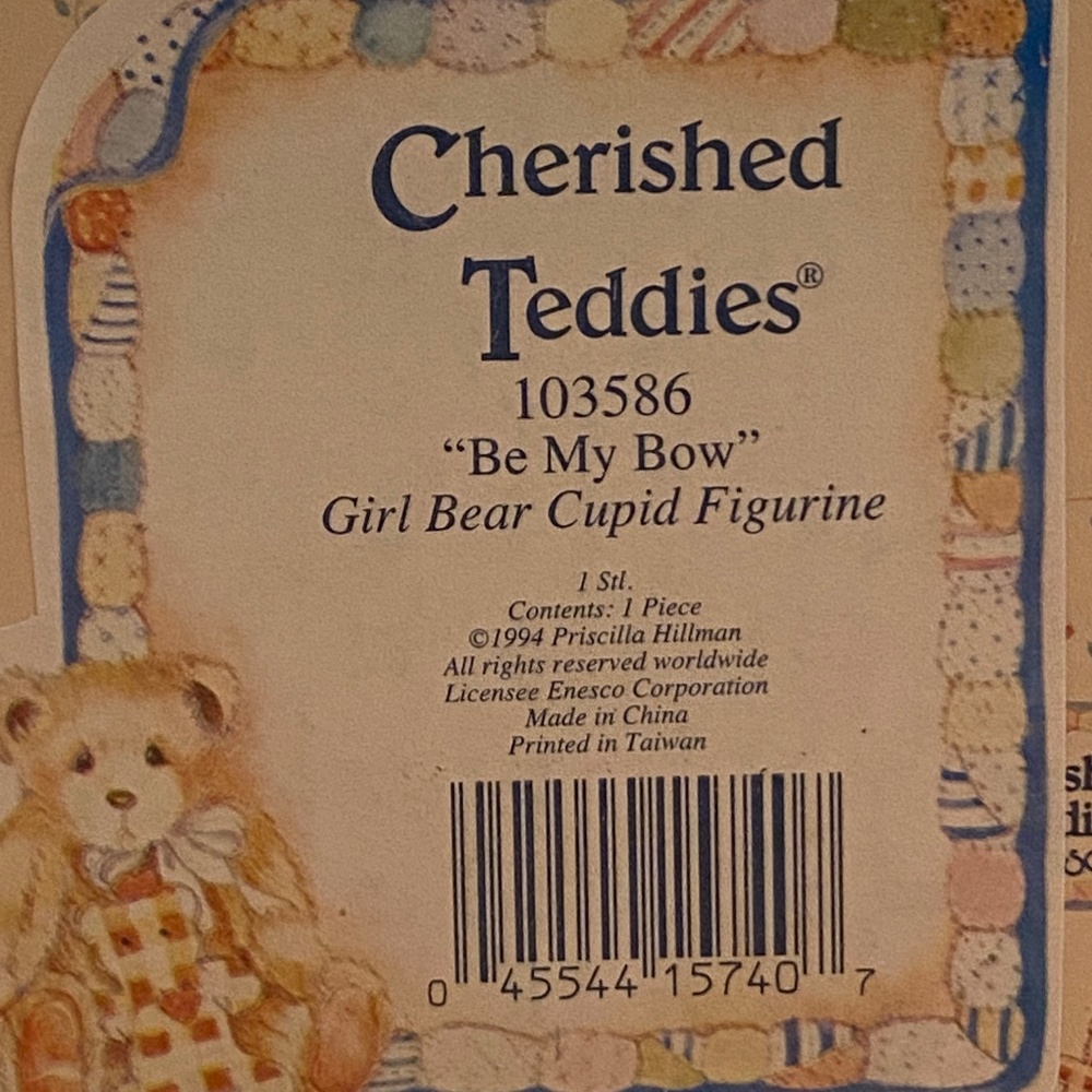 Cherished Teddies – "Be My Bow" - Picture 2 of 5
